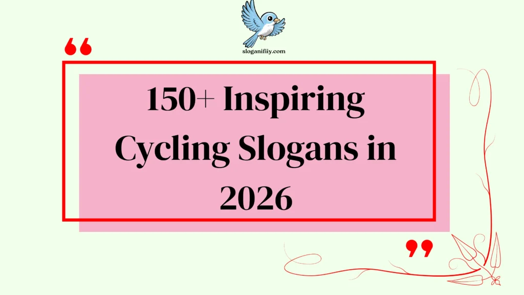Inspiring Cycling Slogans