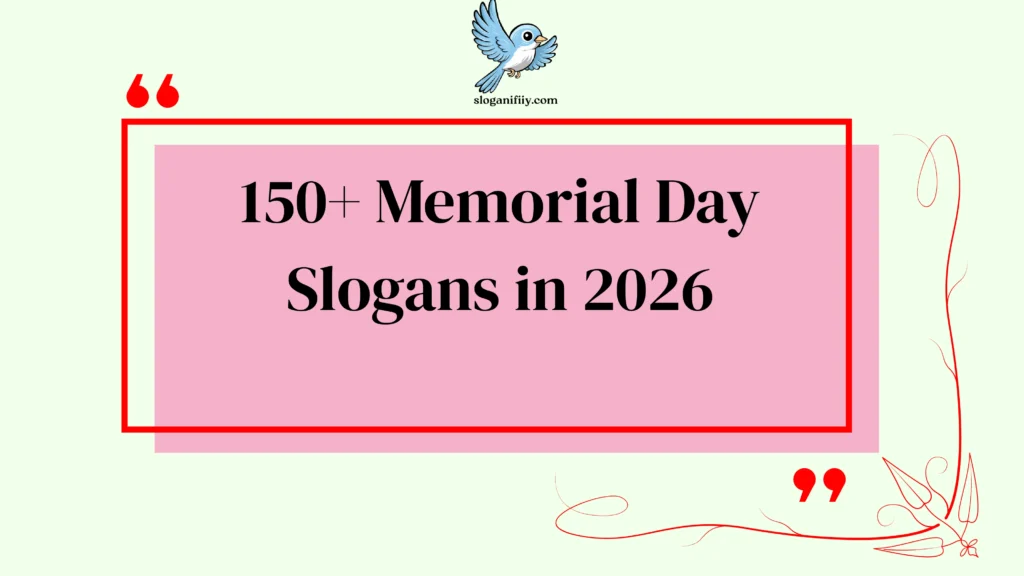 Memorial Day Slogans