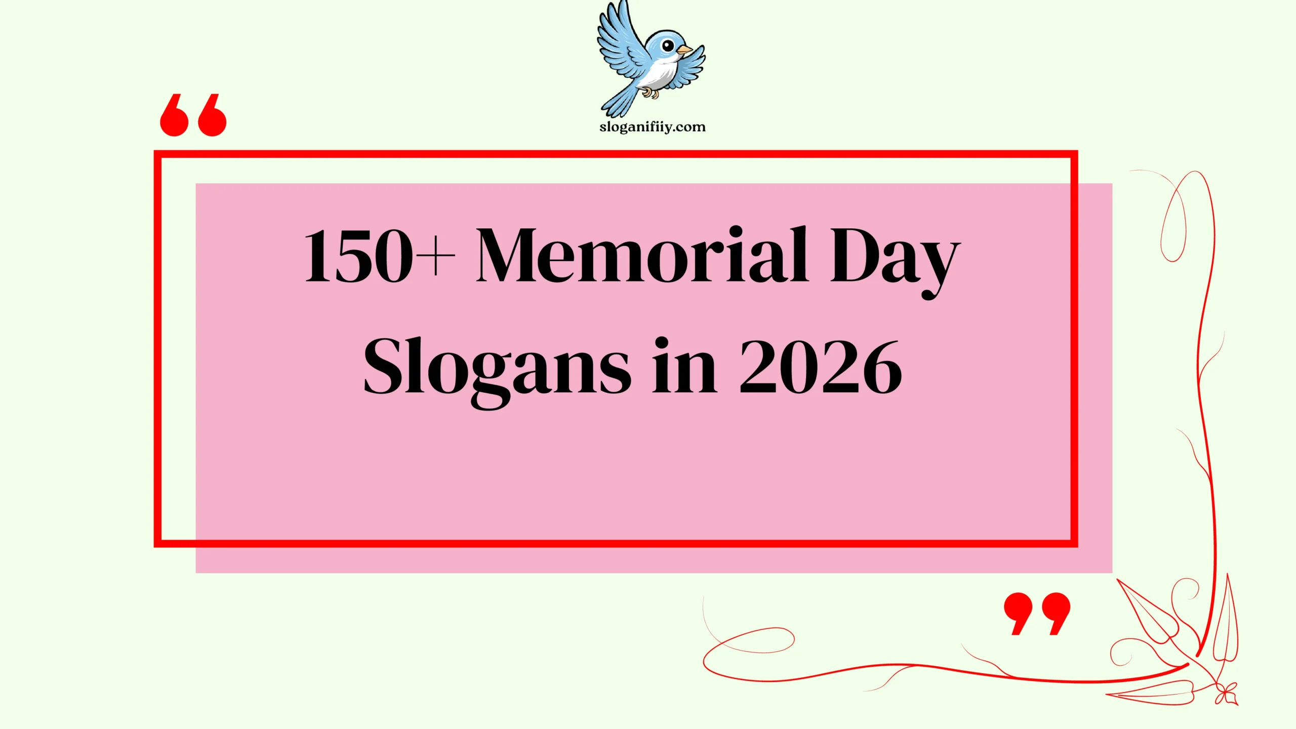 Memorial Day Slogans