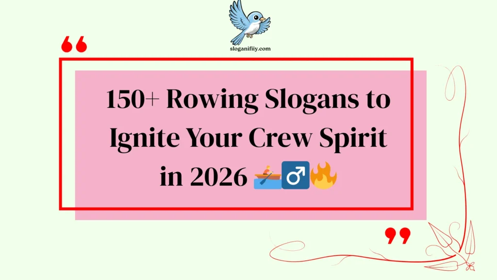 Rowing Slogans