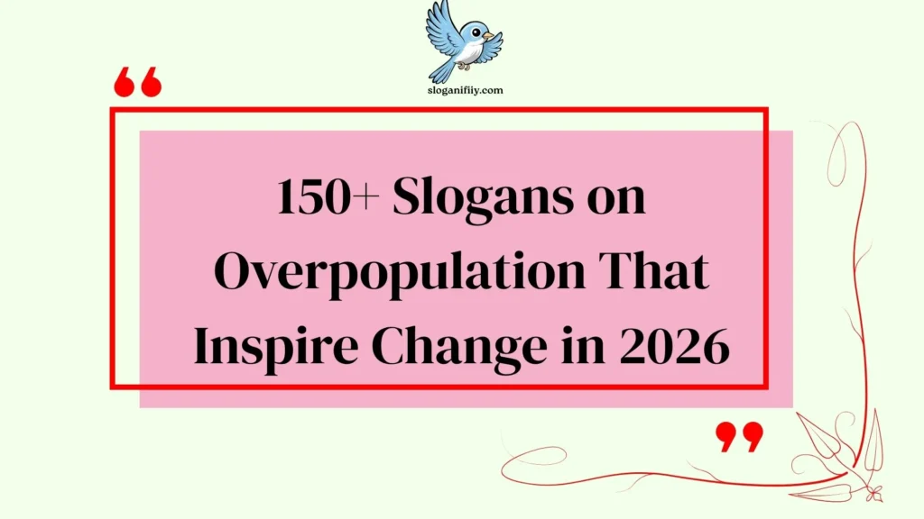 Slogans on Overpopulation