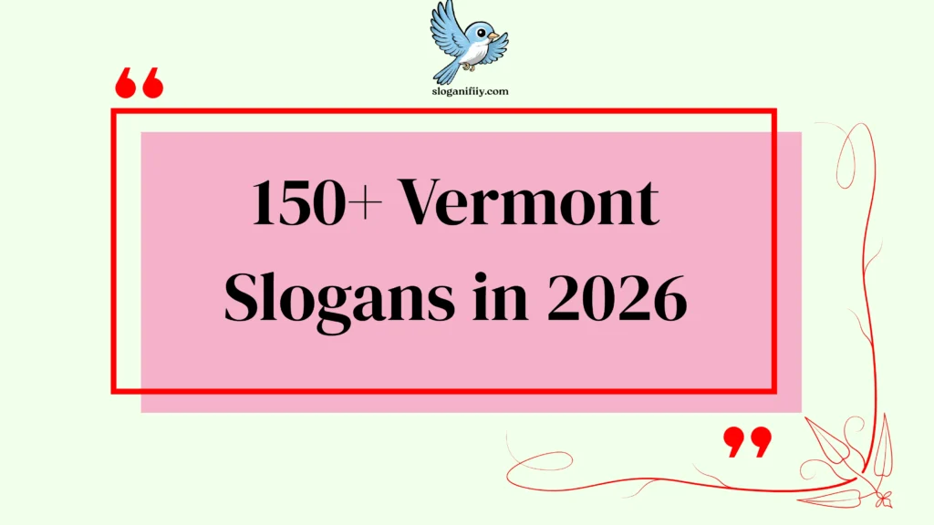 Vermont Slogans